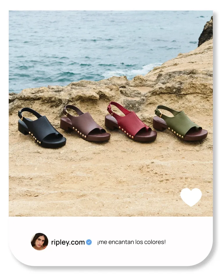 sandalias en ripley