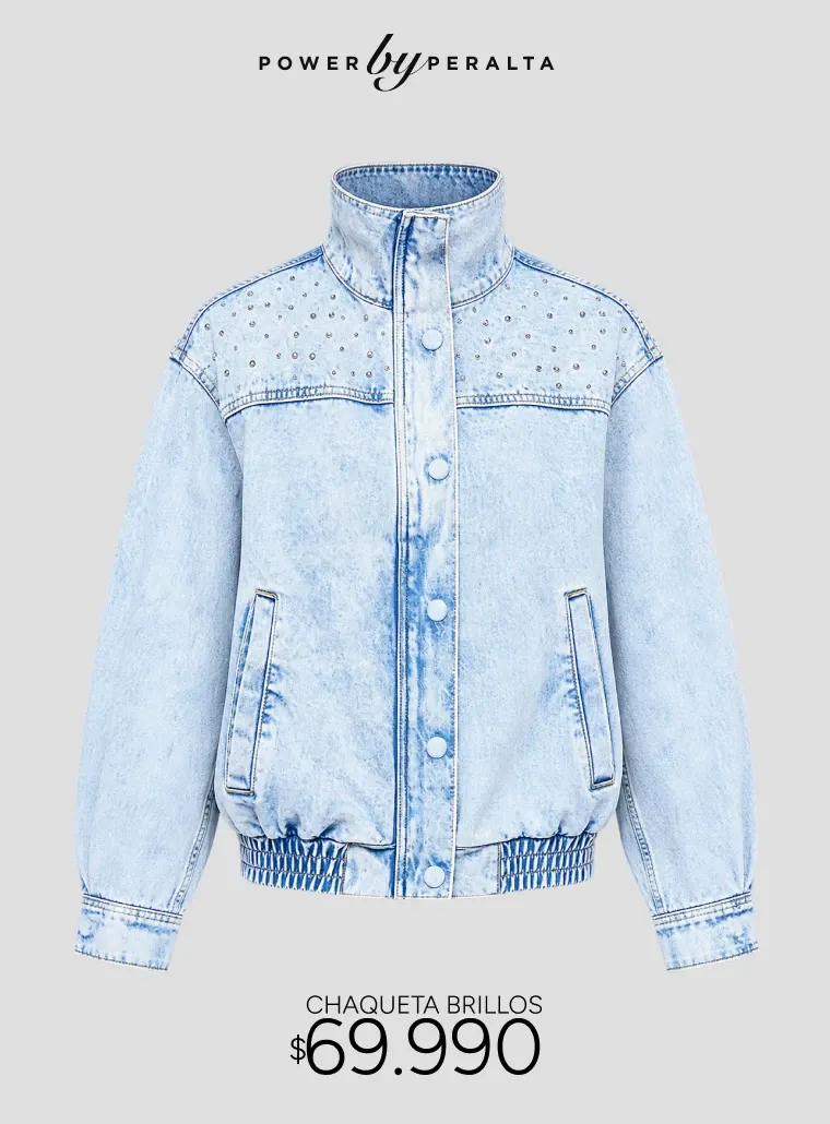 CHAQUETA BRILLOS