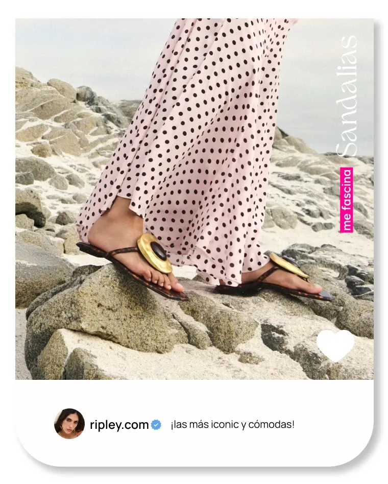 sandalias en ripley