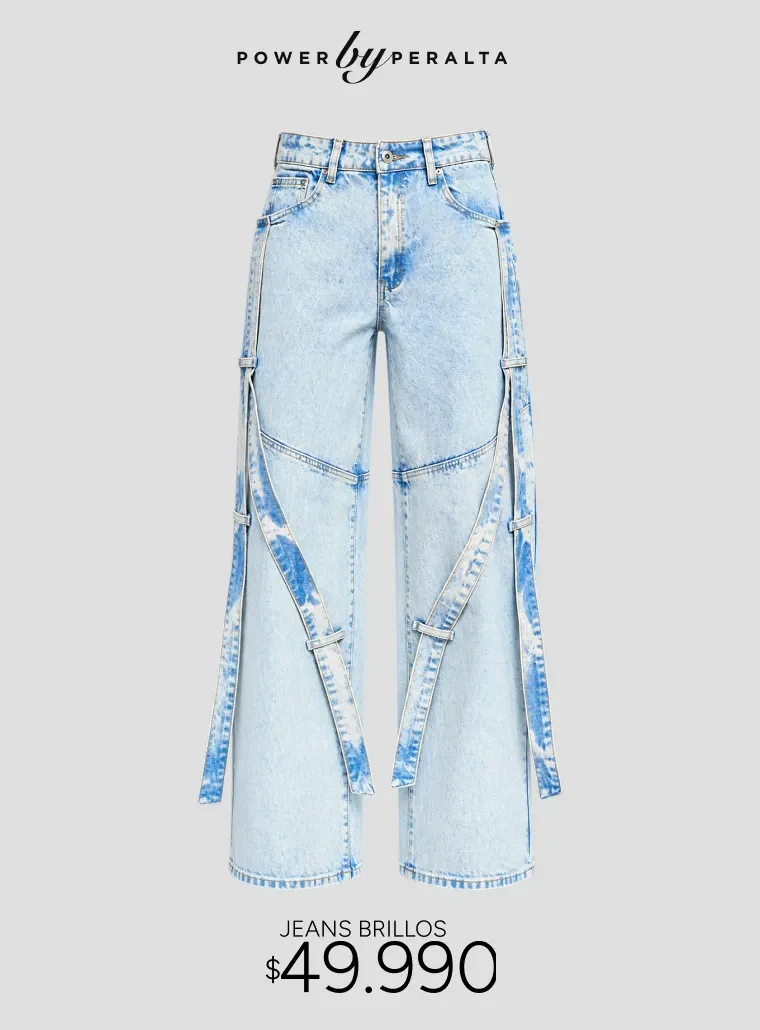JEANS BRILLOS